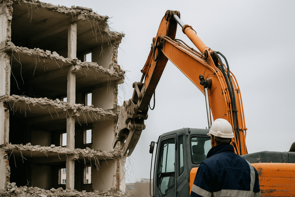Safe and efficient structural demolition services project planning structural demolition services